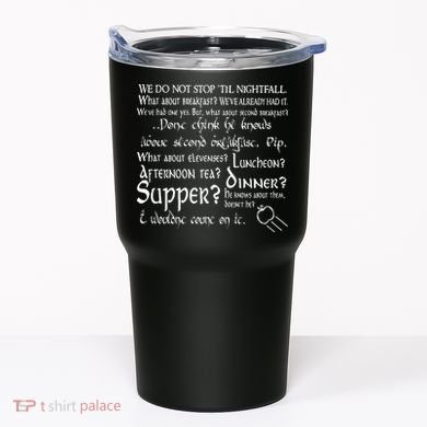Second Breakfast Design On A Tumbler