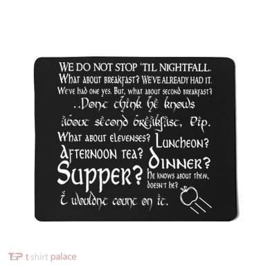Second Breakfast Design On A Mousepad
