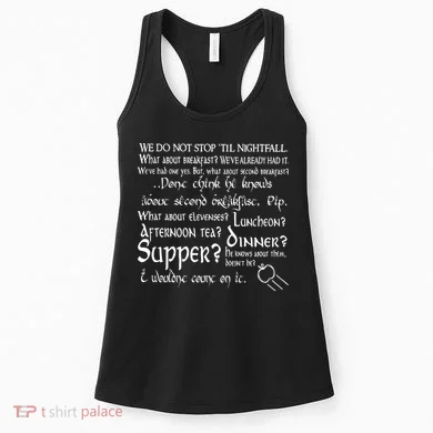 Second Breakfast Design On A Women's Tank Top