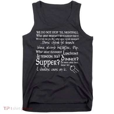 Second Breakfast Design On A Tank Top
