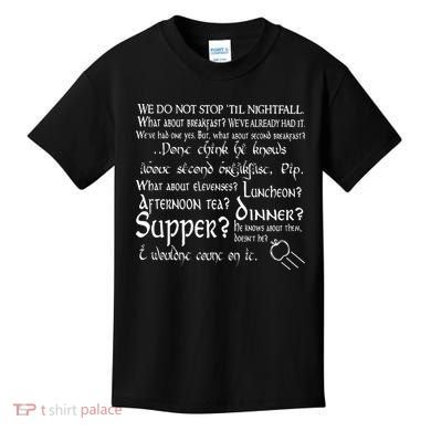 Second Breakfast Design On A Kids T-Shirt