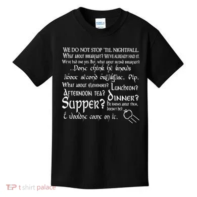 Second Breakfast Design On A Kids T-Shirt
