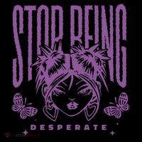 Stop Being Desperate Sassy Doll Coaster thumb 2