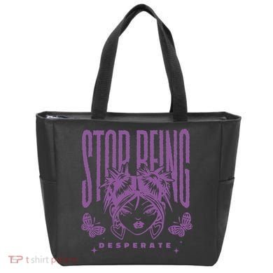 Stop Being Desperate Sassy Doll Tote Bag