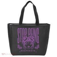 Stop Being Desperate Sassy Doll Tote Bag thumb 0