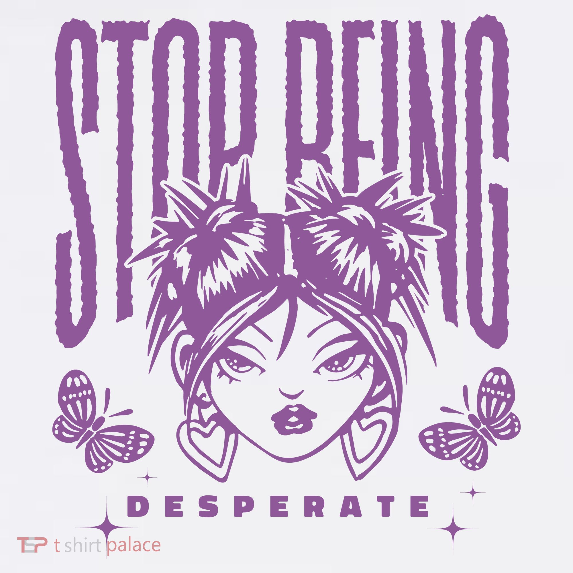 Stop Being Desperate Sassy Doll Hoodie