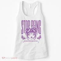 Stop Being Desperate Sassy Doll Women's Tank Top thumb 0