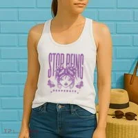 Stop Being Desperate Sassy Doll Women's Tank Top thumb 2