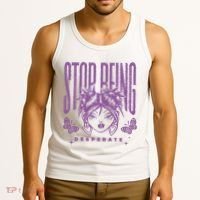 Stop Being Desperate Sassy Doll Tank Top thumb 3