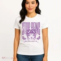 Stop Being Desperate Sassy Doll Women's T-Shirt thumb 4