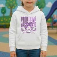 Stop Being Desperate Sassy Doll Kids Hoodie thumb 3