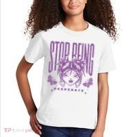 Stop Being Desperate Sassy Doll Kids T-Shirt thumb 2