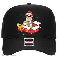 Saint Bernard Dog Christmas Is Box Gift Dog Light Tree Xmas Gift Hat thumb 0