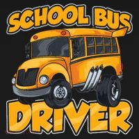 School Bus Driver Busman Operator Buses Job Doggie Tank thumb 4
