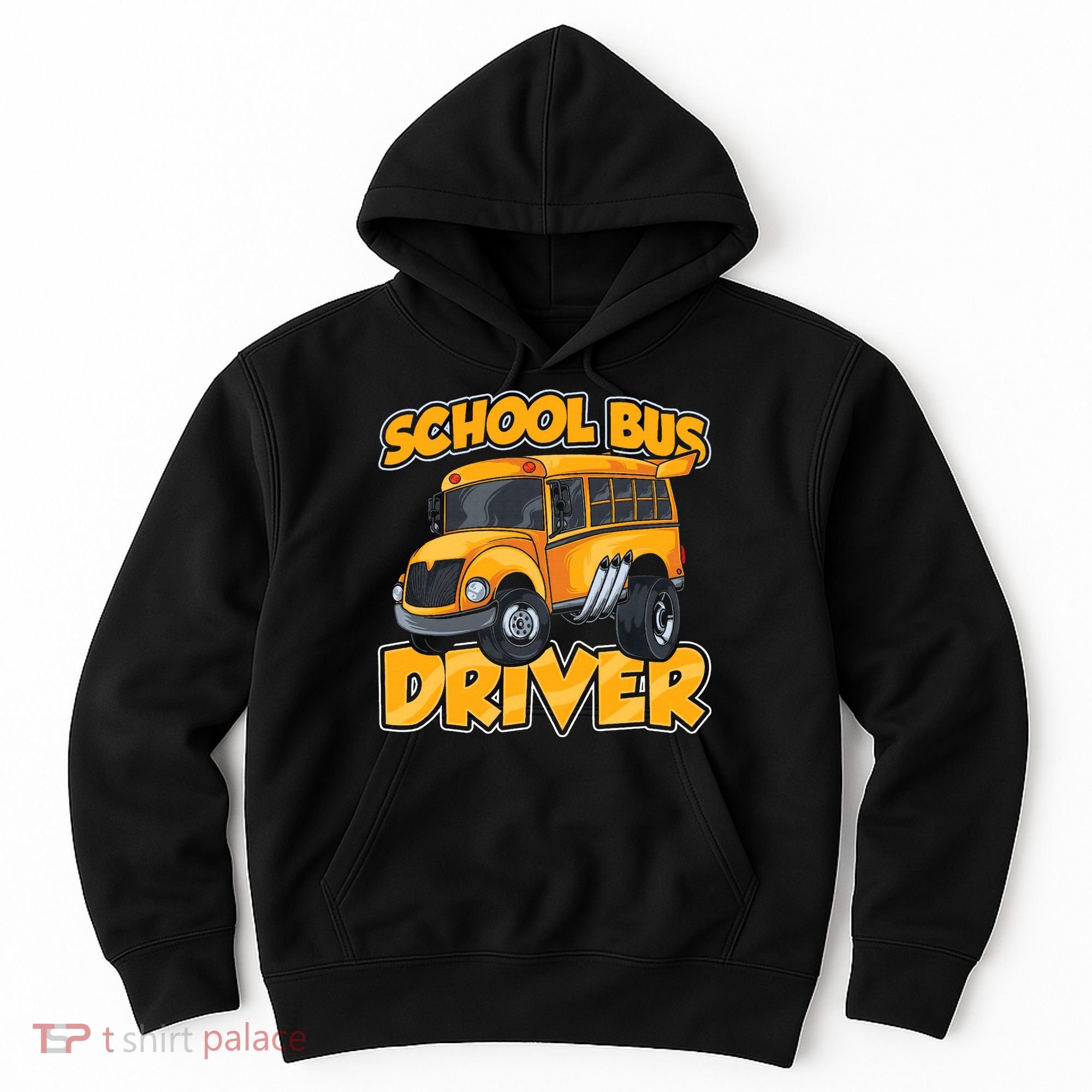 School Bus Driver Busman Operator Buses Job Hoodie