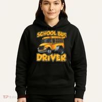 School Bus Driver Busman Operator Buses Job Hoodie thumb 5