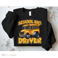 School Bus Driver Busman Operator Buses Job Sweatshirt thumb 2