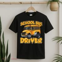 School Bus Driver Busman Operator Buses Job T-Shirt thumb 2