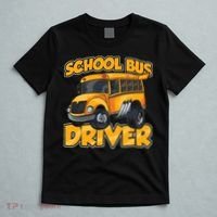 School Bus Driver Busman Operator Buses Job T-Shirt thumb 5