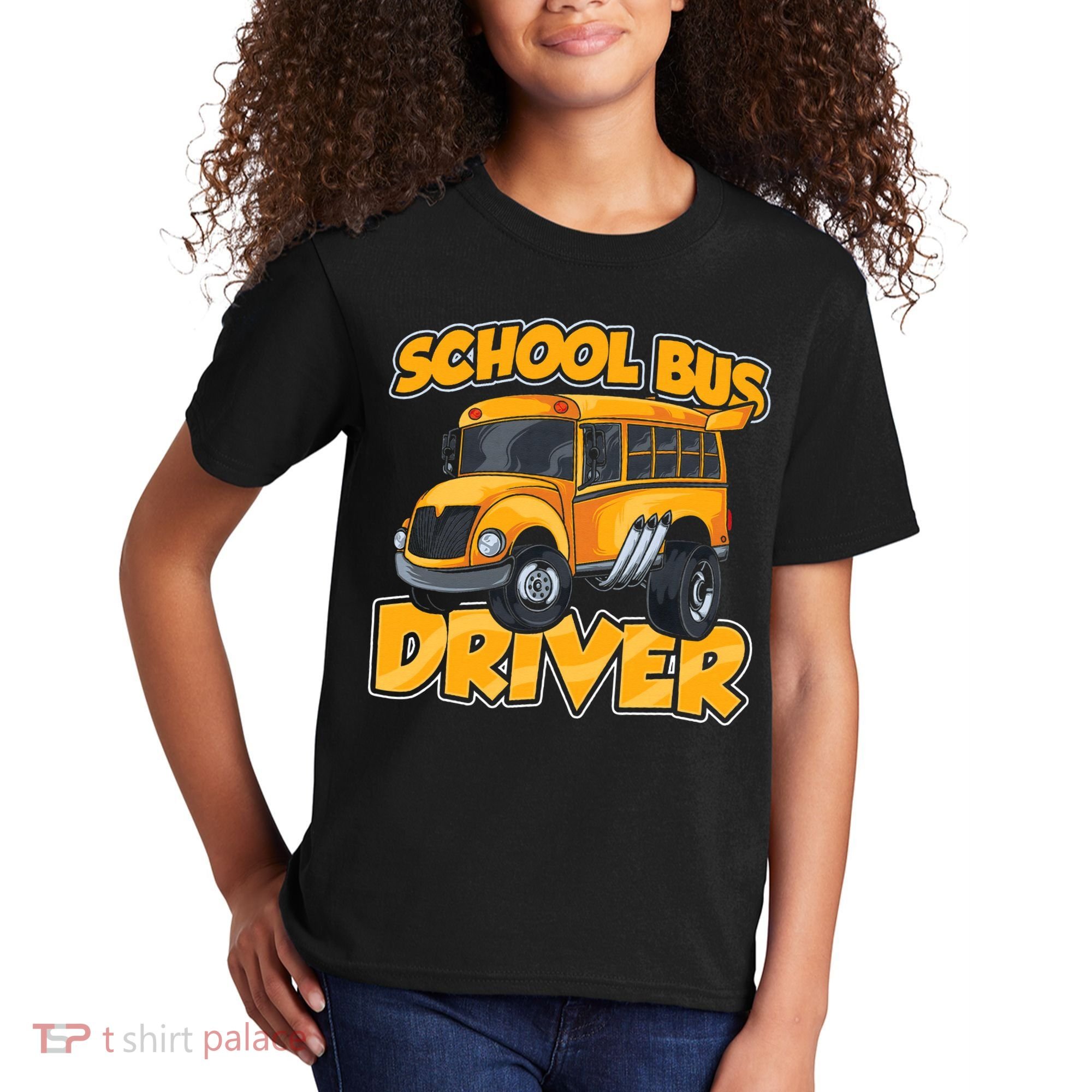 School Bus Driver Busman Operator Buses Job Kids T-Shirt