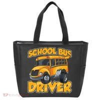 School Bus Driver Busman Operator Buses Job Tote Bag thumb 0