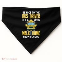 School Bus Driver USA-Made Doggie Bandana thumb 0