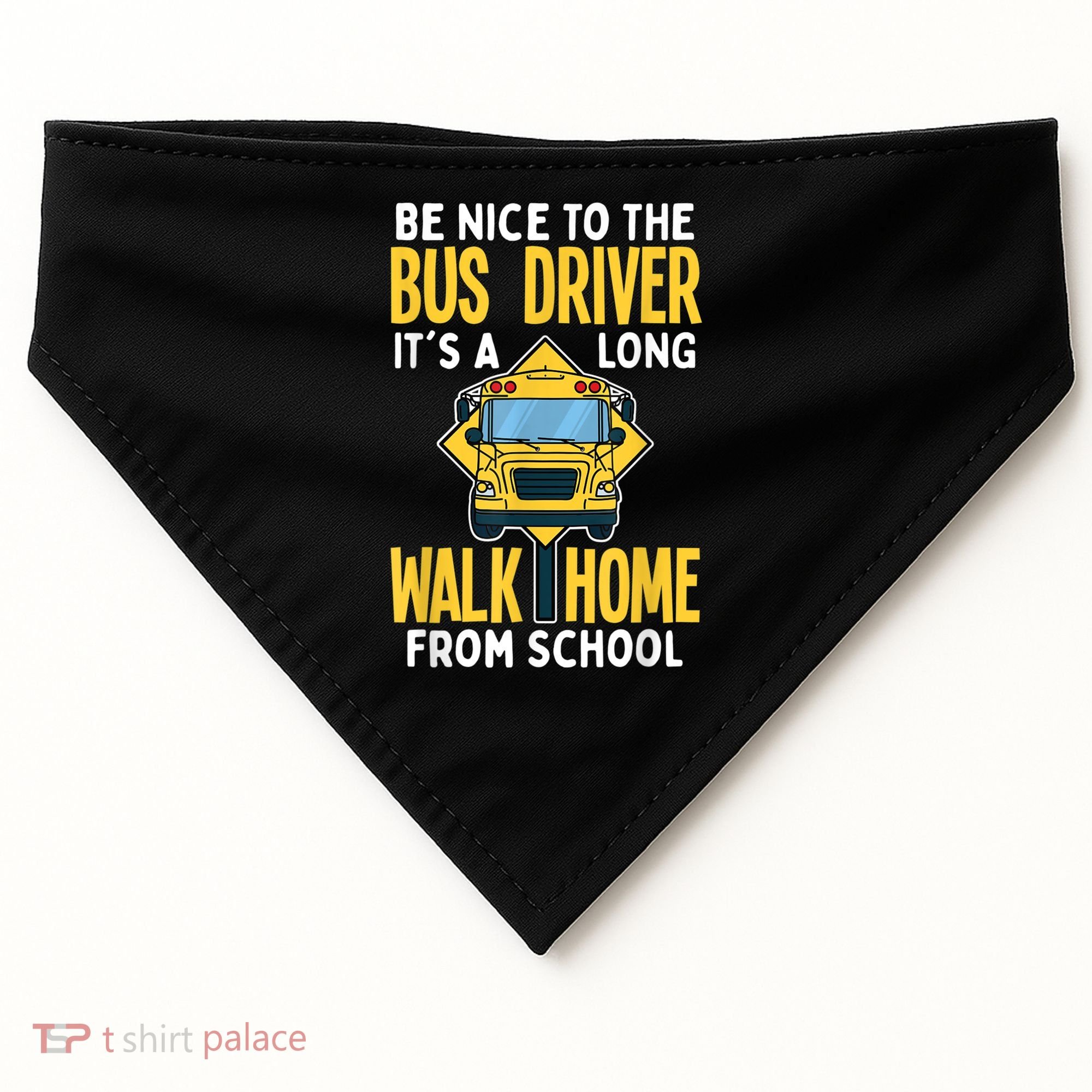 School Bus Driver USA-Made Doggie Bandana
