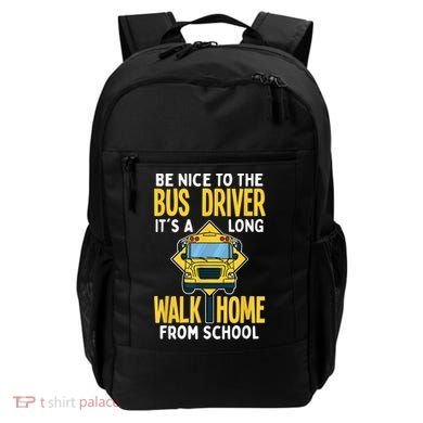 School Bus Driver Backpack