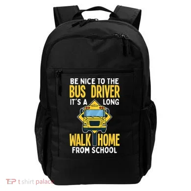 School Bus Driver Backpack