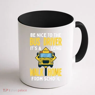 School Bus Driver Coffee Mug back