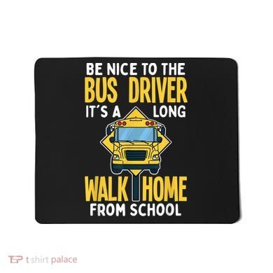 School Bus Driver Mousepad