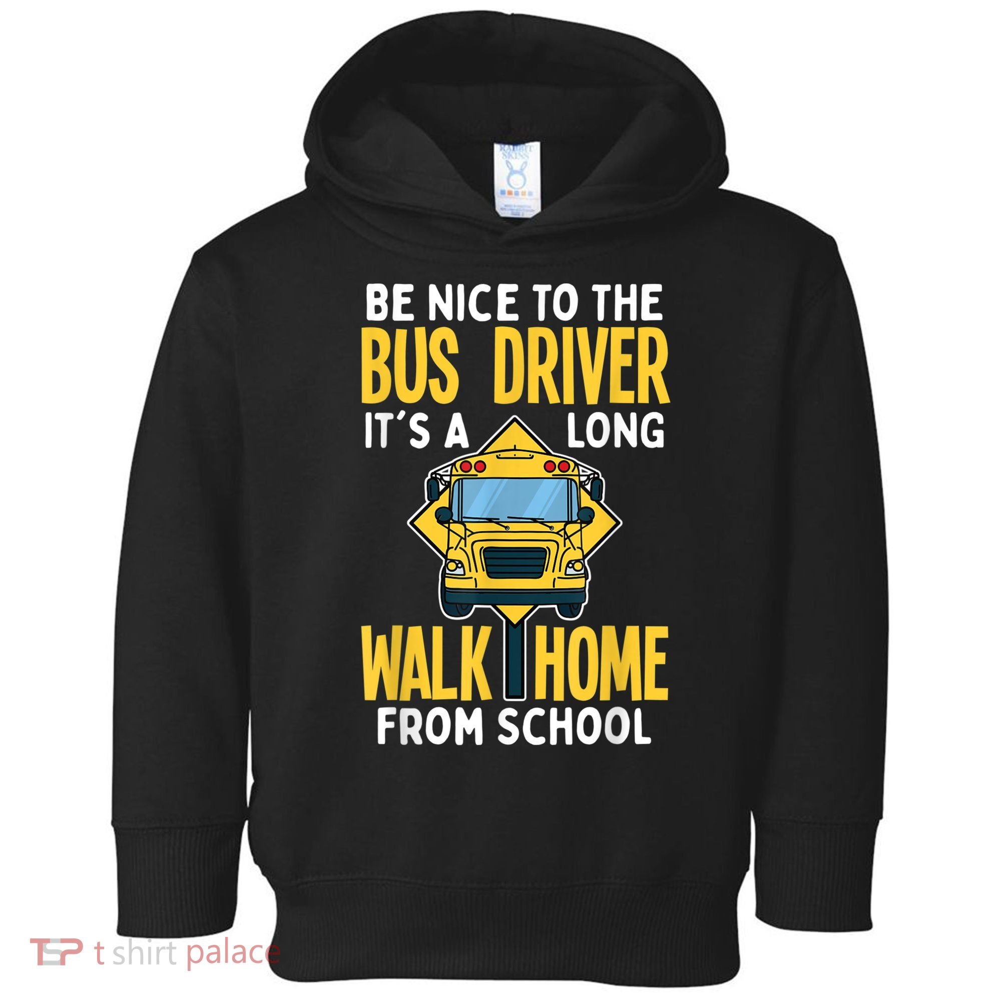 School Bus Driver Toddler Hoodie