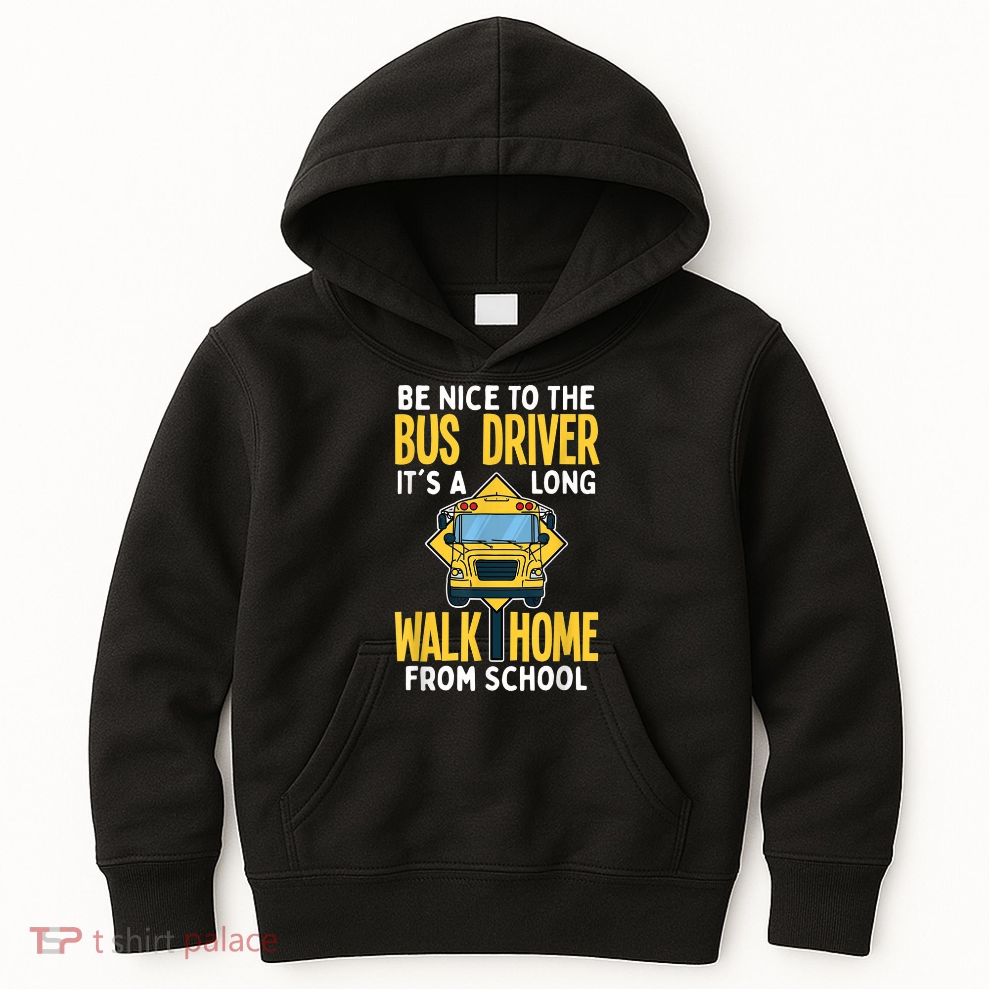 School Bus Driver Kids Hoodie