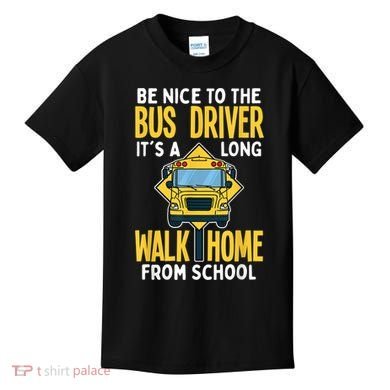 School Bus Driver Kids T-Shirt