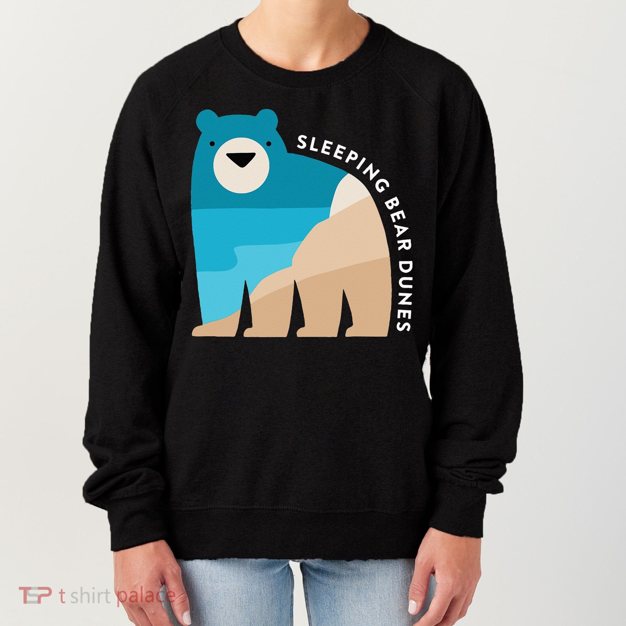 Sleeping Bear Dunes Michigan National Park Souvenir Gift Women's Sweatshirt