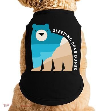 Sleeping Bear Dunes Michigan National Park Souvenir Gift Doggie Tank