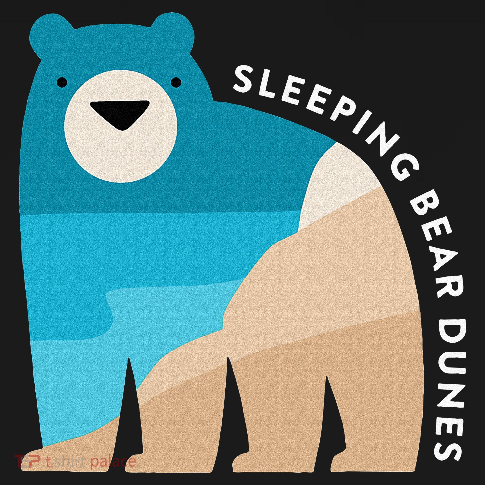 Sleeping Bear Dunes Michigan National Park Souvenir Gift Apron