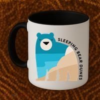 Sleeping Bear Dunes Michigan National Park Souvenir Gift Coffee Mug thumb 2