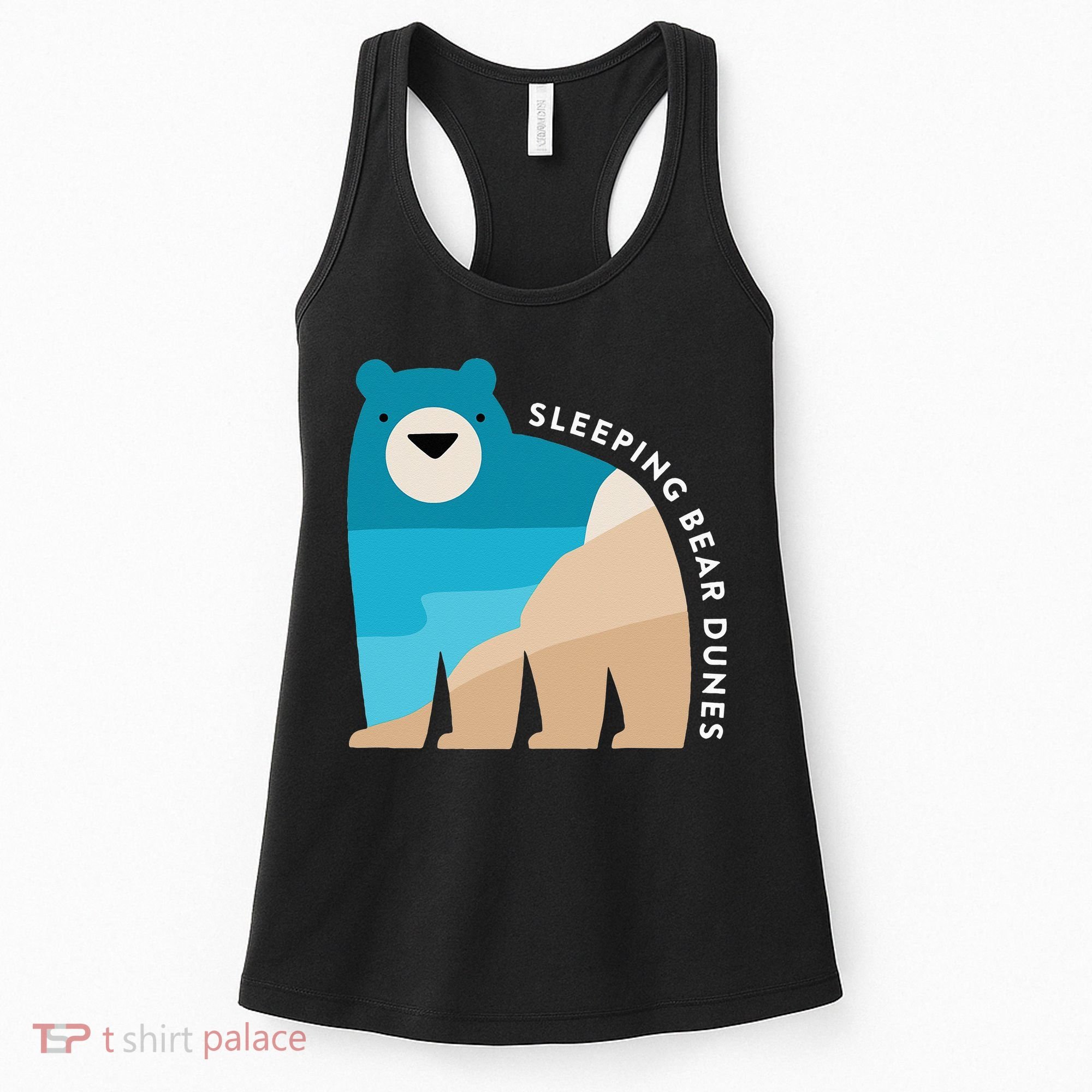Sleeping Bear Dunes Michigan National Park Souvenir Gift Women's Tank Top