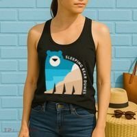 Sleeping Bear Dunes Michigan National Park Souvenir Gift Women's Tank Top thumb 2