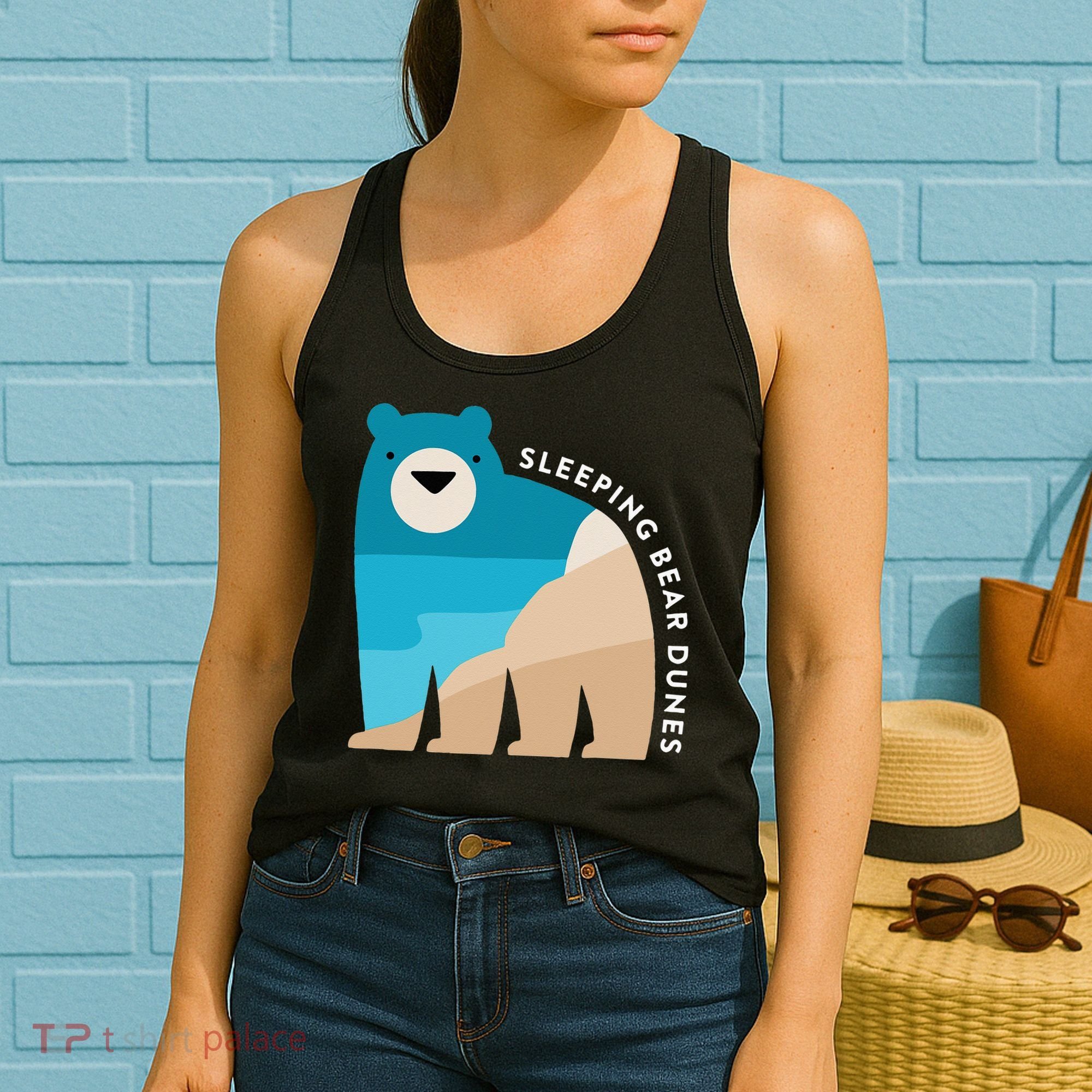 Sleeping Bear Dunes Michigan National Park Souvenir Gift Women's Tank Top
