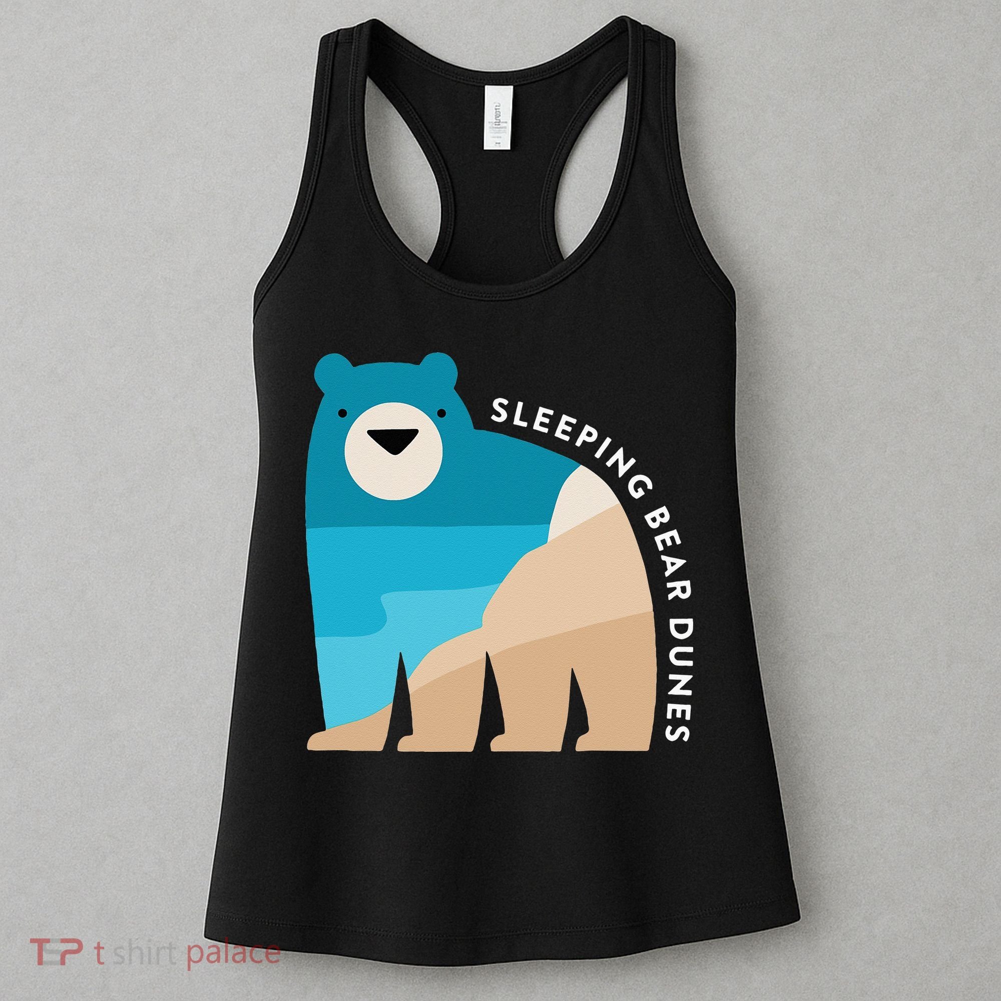 Sleeping Bear Dunes Michigan National Park Souvenir Gift Women's Tank Top