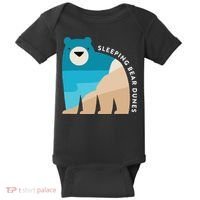 Sleeping Bear Dunes Michigan National Park Souvenir Gift Baby Bodysuit thumb 0