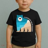 Sleeping Bear Dunes Michigan National Park Souvenir Gift Toddler T-Shirt thumb 2
