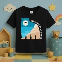 Sleeping Bear Dunes Michigan National Park Souvenir Gift Toddler T-Shirt thumb 3
