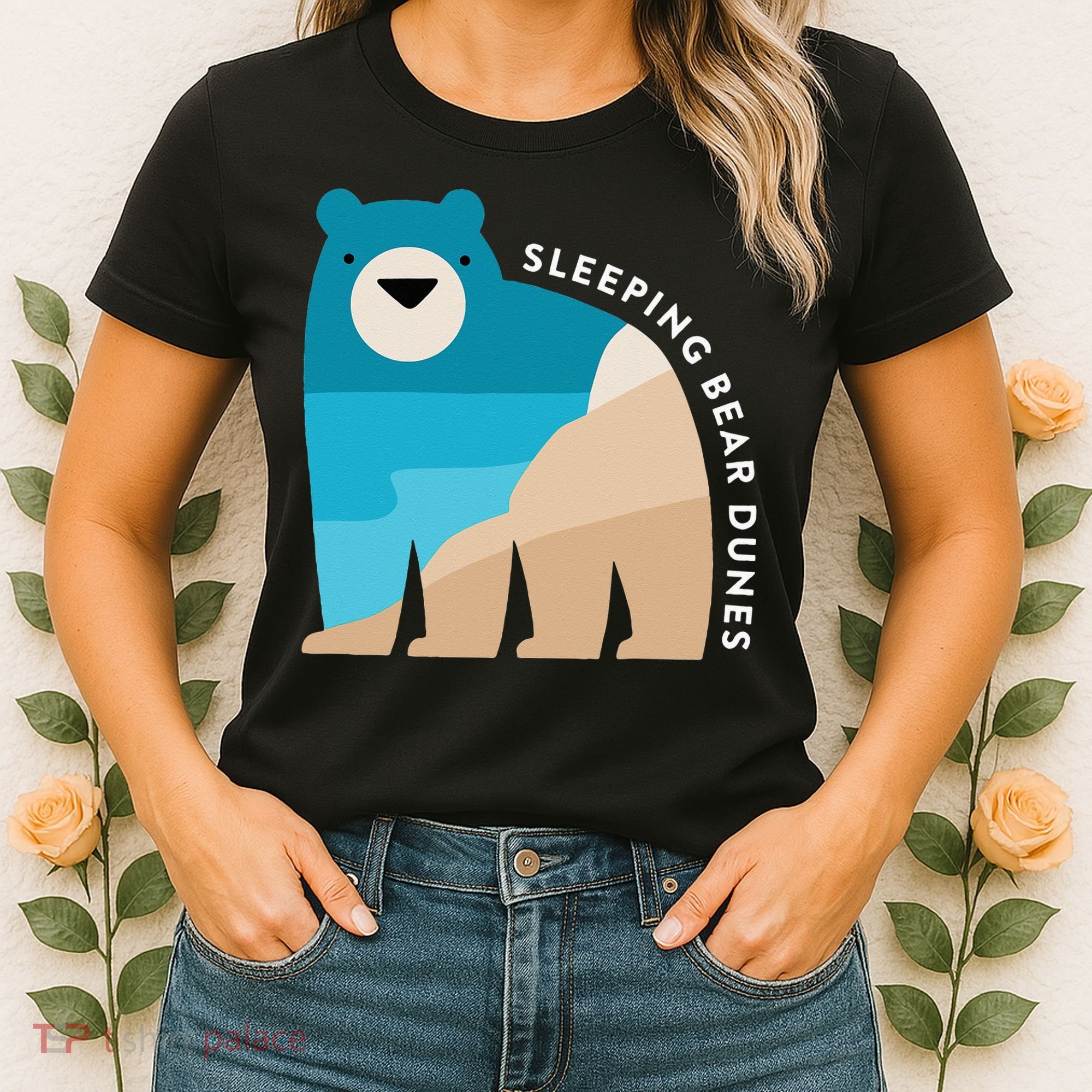 Sleeping Bear Dunes Michigan National Park Souvenir Gift Women's T-Shirt