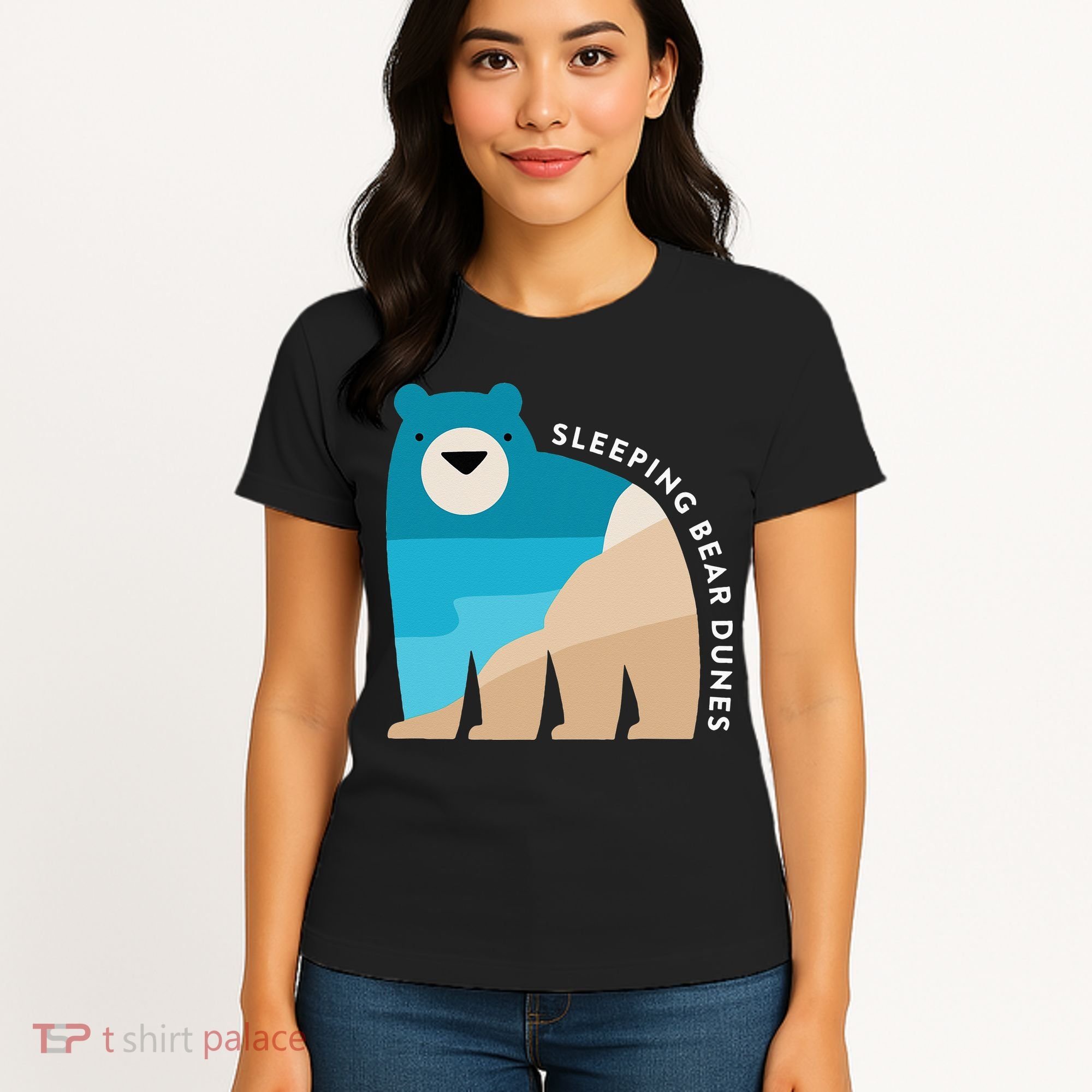 Sleeping Bear Dunes Michigan National Park Souvenir Gift Women's T-Shirt