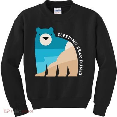 Sleeping Bear Dunes Michigan National Park Souvenir Gift Kids Sweatshirt