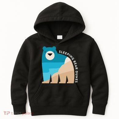 Sleeping Bear Dunes Michigan National Park Souvenir Gift Kids Hoodie