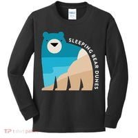 Sleeping Bear Dunes Michigan National Park Souvenir Gift Kids Long Sleeve Shirt thumb 0
